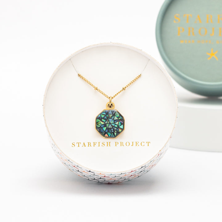 Abalone necklace, Starfish Project gift boxes, best fair trade gifts, presents for xmas, abalone jewelry