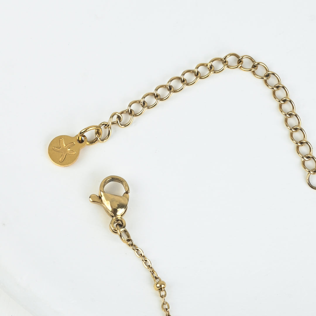 Starfish logo, starfish symbol, gold necklace chain, women's gold necklaces, sustainable fair trade business