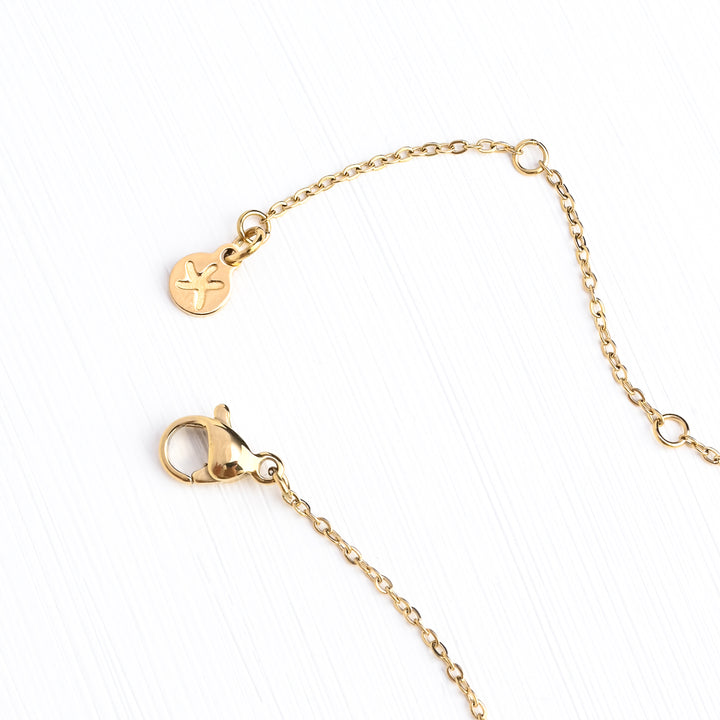Starfish logo, starfish symbol, gold necklace chain, women's gold necklaces, sustainable fair trade business