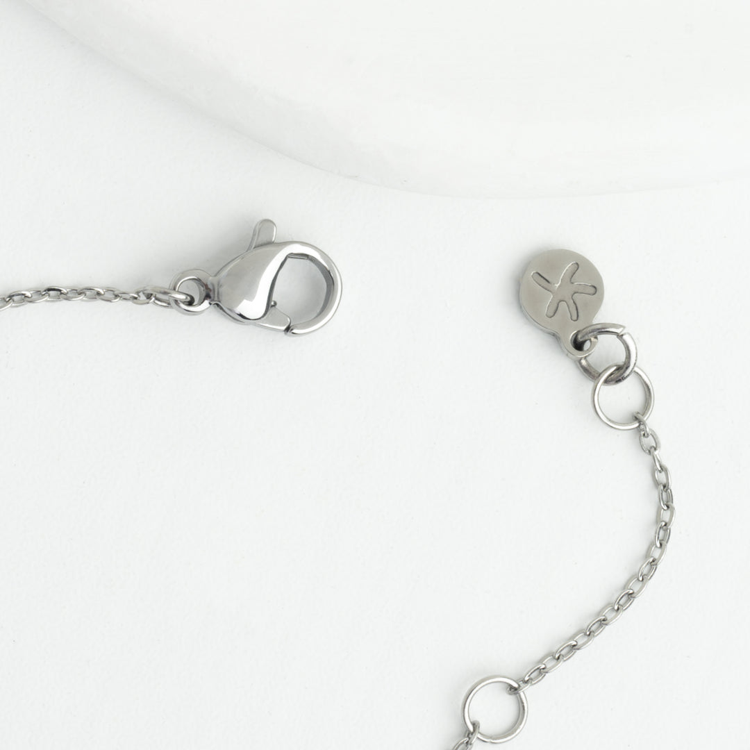 Starfish logo, starfish symbol, silver necklace chain, women's silver necklaces, sustainable fair trade business
