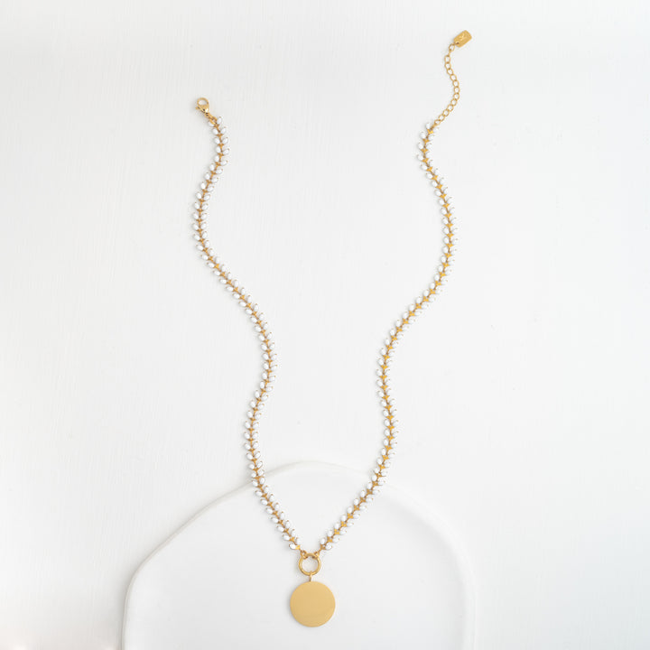 Full length photo of necklace that can be engraved, jewelry website, best xmas gift ideas, designed chain