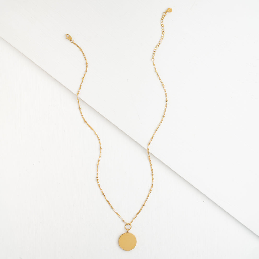 Full length photo of necklace that can be engraved, jewelry website, best xmas gift ideas