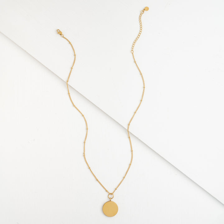 Full length photo of necklace that can be engraved, jewelry website, best xmas gift ideas
