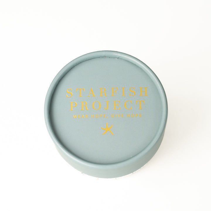 Starfish Project gift box, gift packaging, symbolism for hope, high quality jewelry brands, artisan jewelry companies