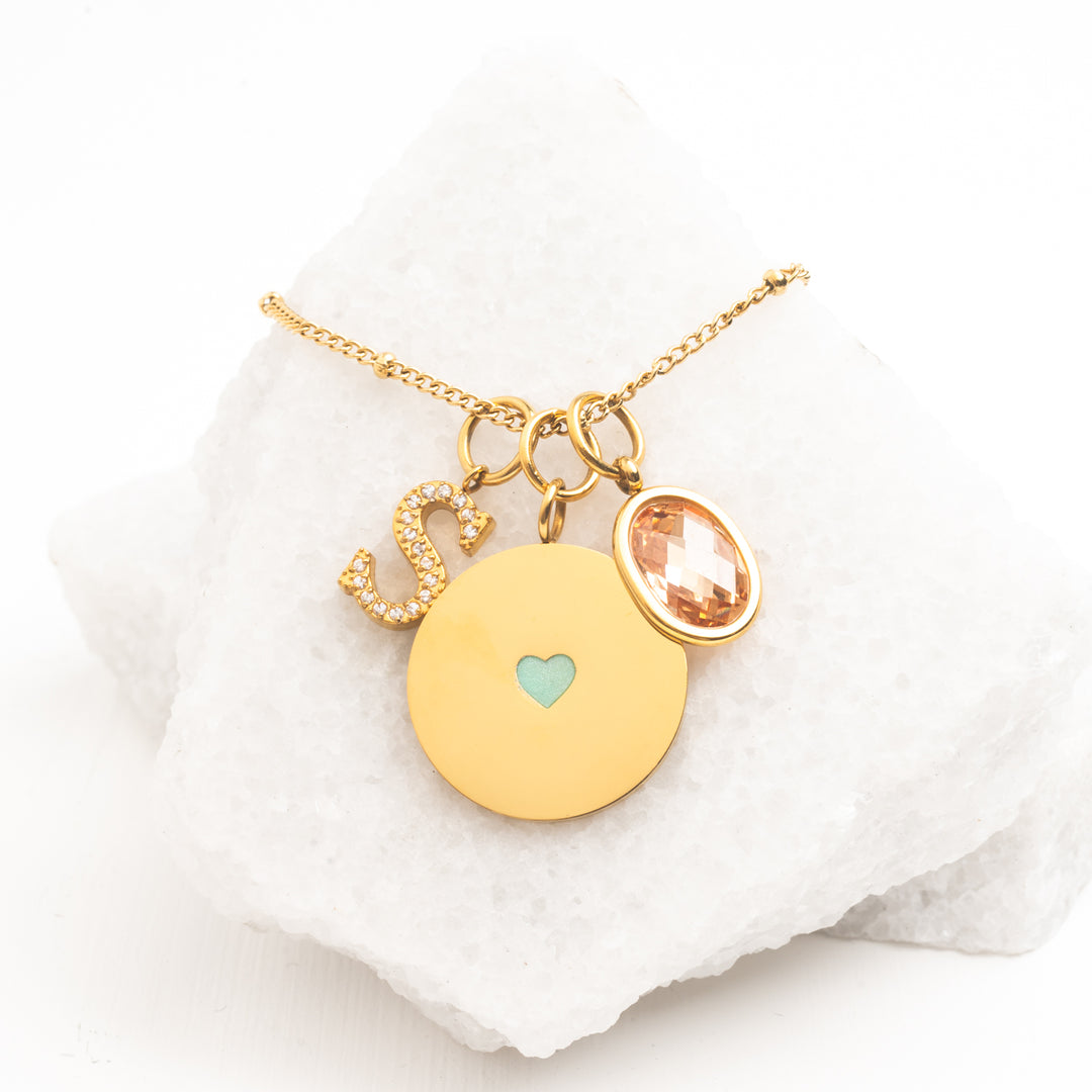 Birthstone, engravable, initial jewelry, jewelry you can customize, personalized jewelry like pandora