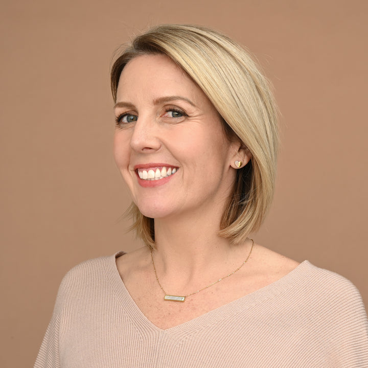 Faith Reversible Cross Bar Necklace