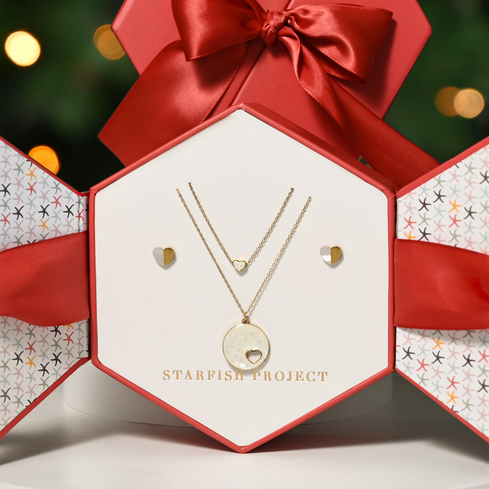 Journey Together Gift Set in Mother of Pearl