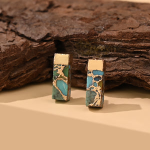 Brayden Turquoise Studs