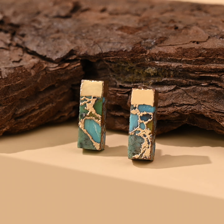 Brayden Turquoise Studs