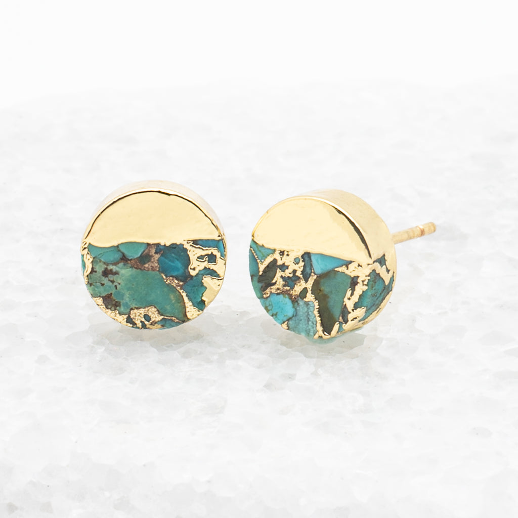 New Horizon Turquoise Studs – Starfish Project