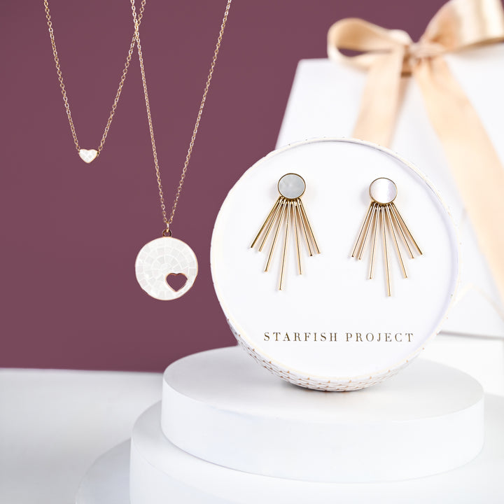 Journey Together Gift Set in Mother of Pearl