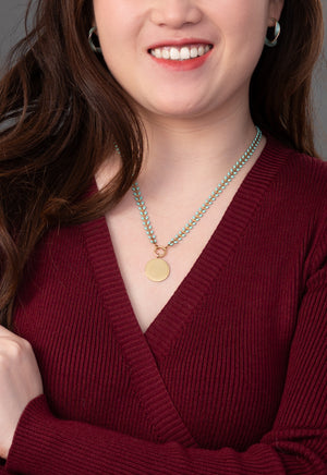 Birth Flower Seeds of Hope Necklace