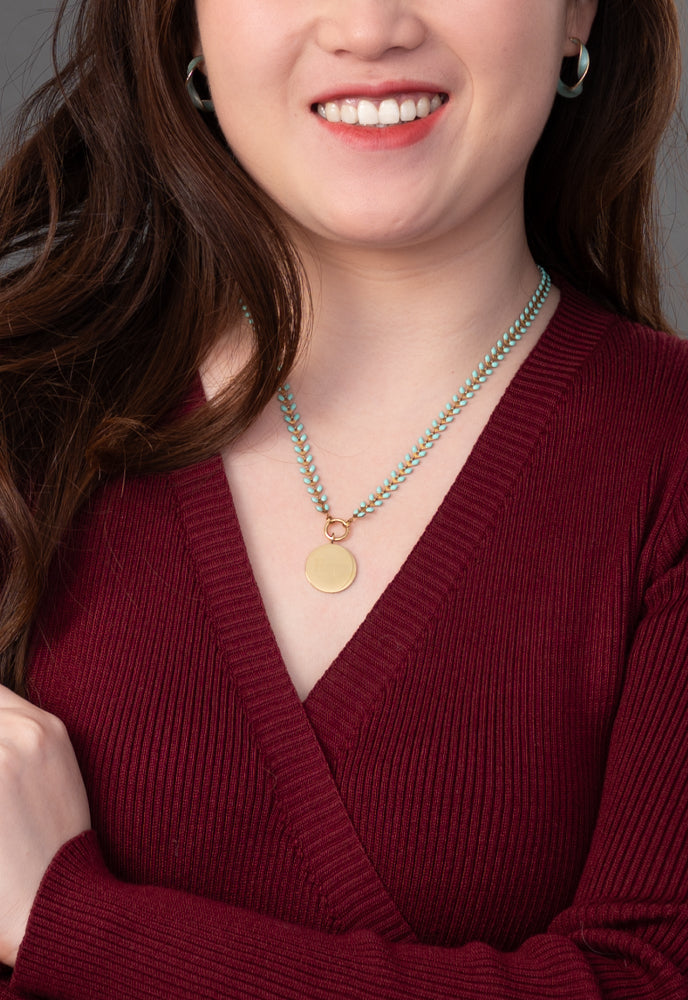 Birth Flower Seeds of Hope Necklace