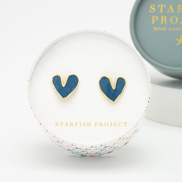 Heart of Freedom Earrings 💙