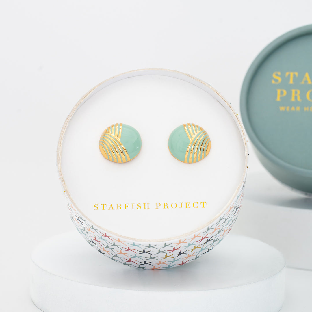 Serenity Wave Earrings