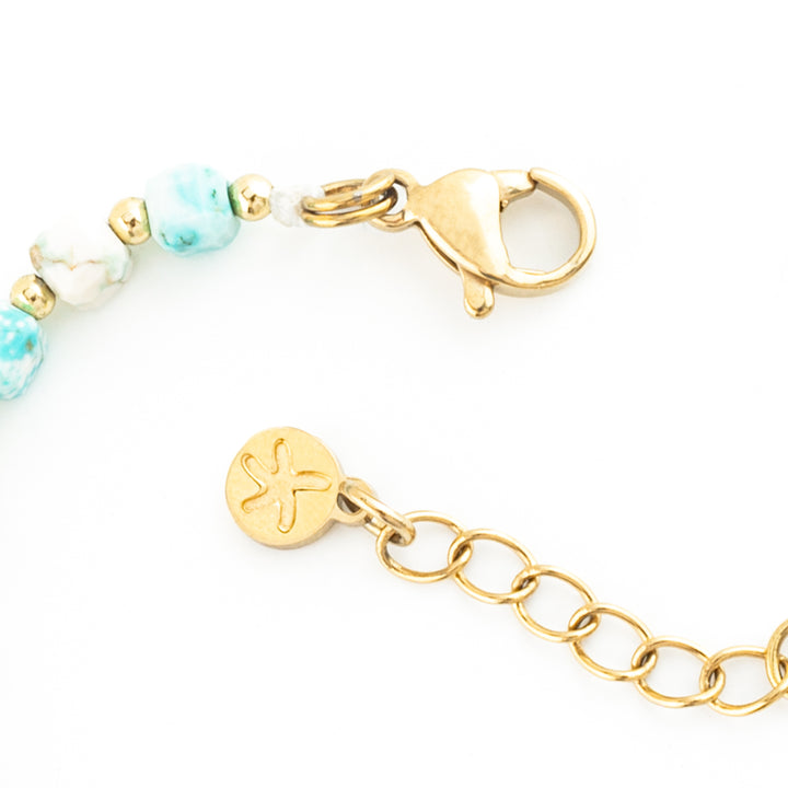Strong Oak Turquoise Beaded Necklace