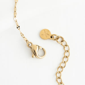 Starfish logo, starfish symbol, gold necklace chain, women's gold necklaces, sustainable fair trade business