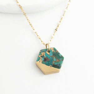 Beautiful gold necklace, gold and turquoise stone necklace, cute necklaces for women, golds, turquoises, freedom business