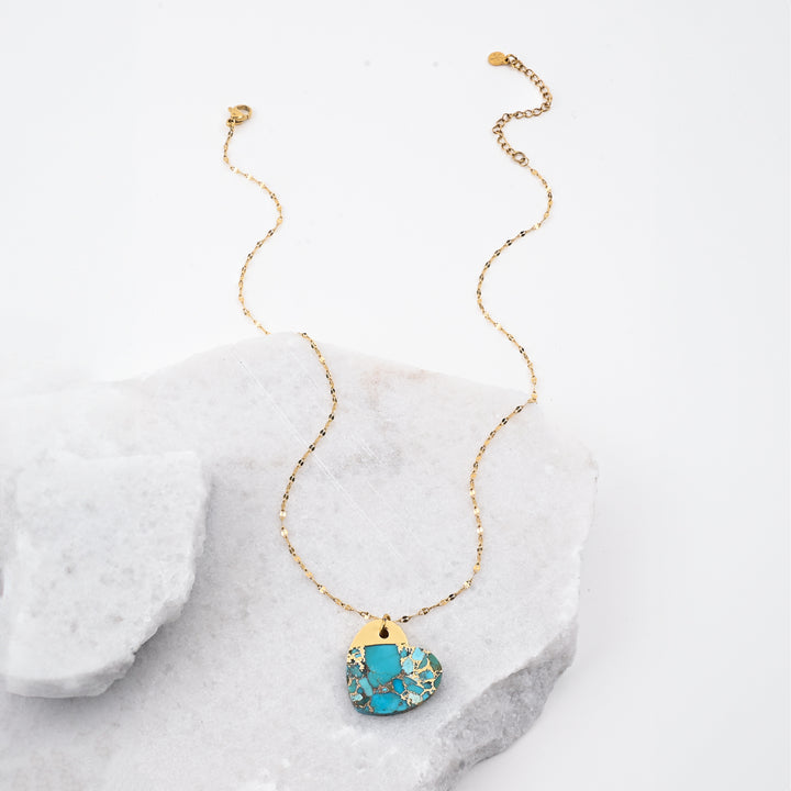 Hope Restored Turquoise Necklace