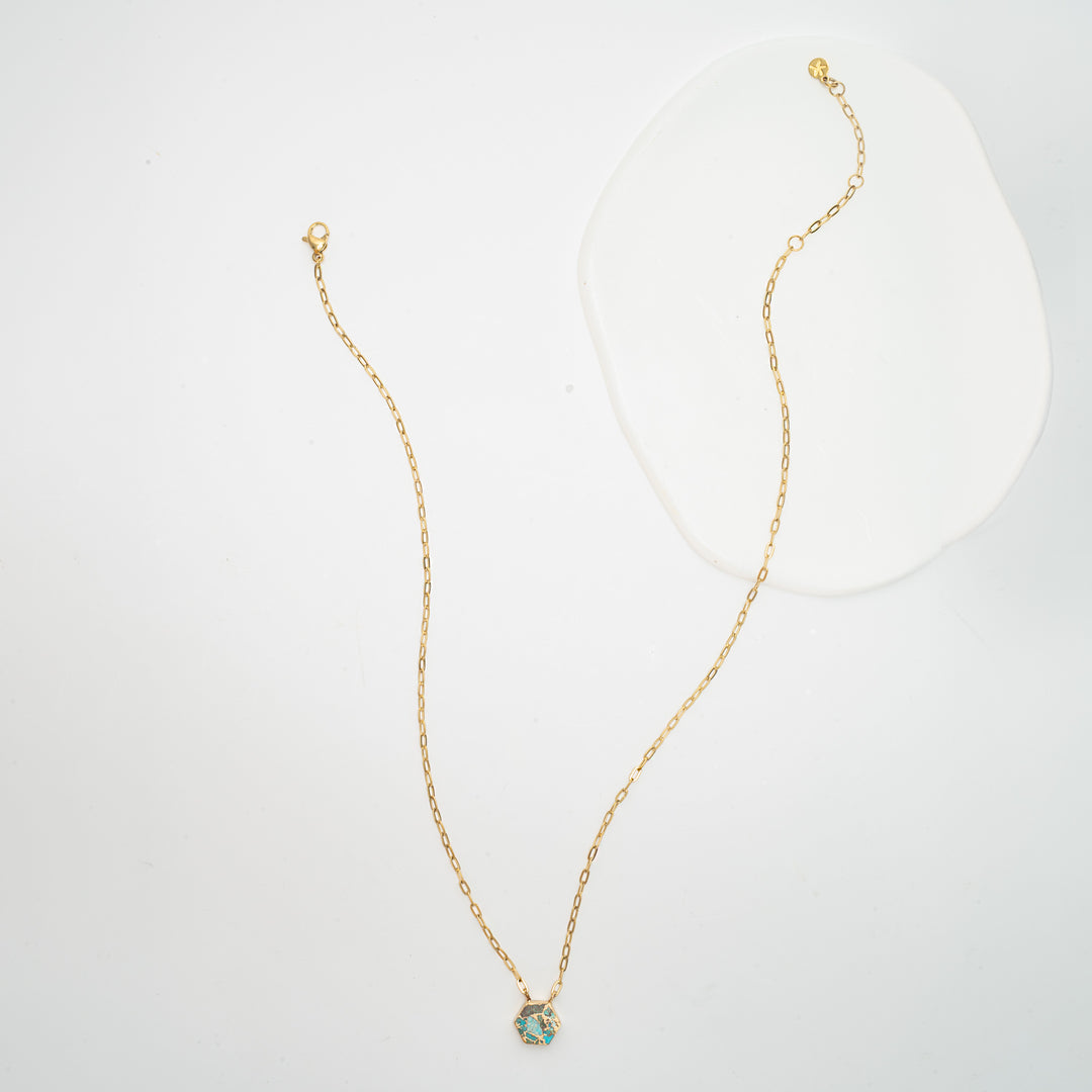 Still Waters Turquoise Necklace