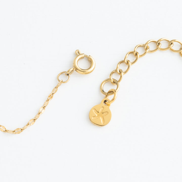 Annie Gold Pearl Necklace