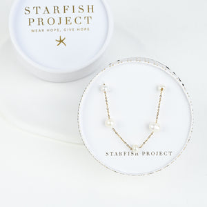 Celeste Convertible Pearl Necklace