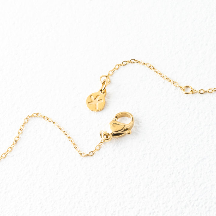 Alexis Gold Heart Necklace