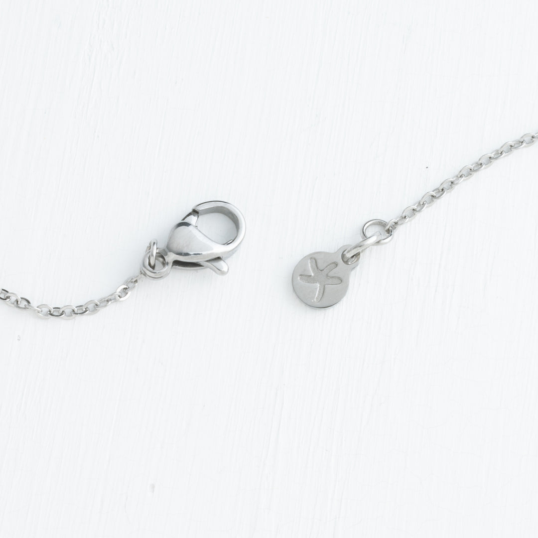 Alexis Silver Heart Necklace