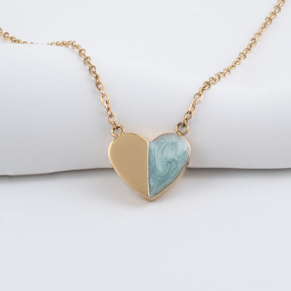 Give Hope Necklace in Mint