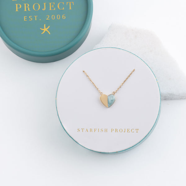 Give Hope Necklace in Mint