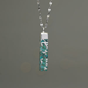 Starfish Project Brayden turquoise pendant necklace, women's silver jewelry, gift shops near me, best fair trade gifts, creative gift ideas for Christmas