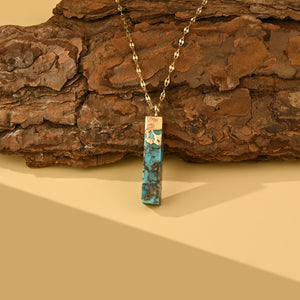 Brayden Turquoise Pendant Necklace