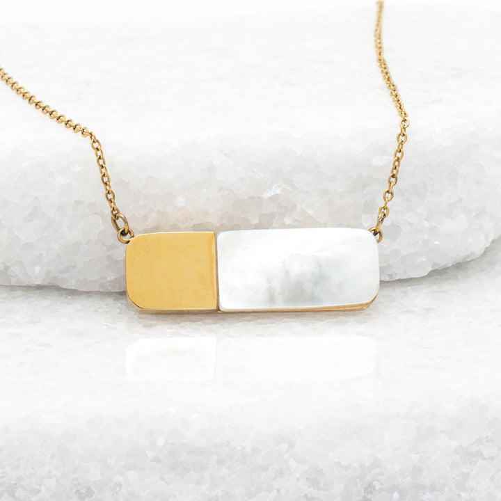 Courage Light and Gold Necklace