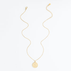 Mountain Adventure Necklace in Gold