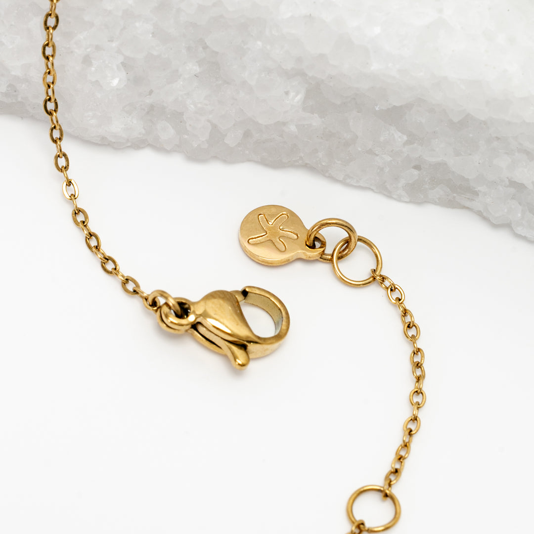 Shine Bright Cross Pendant in Mint