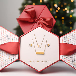 The Gift Hope Gift Box in Gold