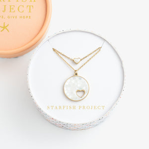 Pearl necklaces, 14k gold necklace, Starfish Project, gif wrapping, jewelry gift shops, sustainable fair trade jewelry