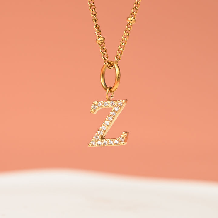 Z Initial Kids Necklace
