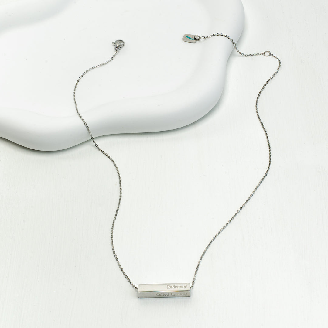 The Chosen Four-Sided Necklace Silver