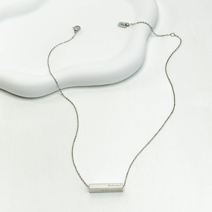 The Chosen Four-Sided Necklace Silver