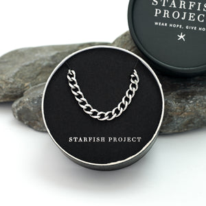 Starfish Project brand, gift packaging, chain necklace for guys, quality jewelry for men