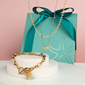 Give Hope Anniversary Layered Gift Set in Mint