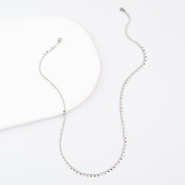 Necklace for women, quality silver layering necklace, necklace brands like Pandora, fashion jewelry, home shopping jewelry