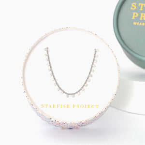 Hand crafted necklace in gift box, fashion jewelry, Mother's day gift ideas, silver necklaces for women, jewelry website 