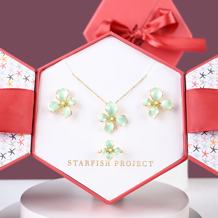 Bloom Gift Set in Mint