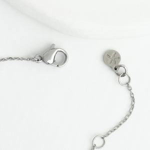 Starfish logo, starfish symbol, silver necklace chain, women's silver necklaces, sustainable fair trade business