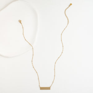 Full length photo of necklace that can be engraved, jewelry website, best xmas gift ideas, gift ideas for the holidays