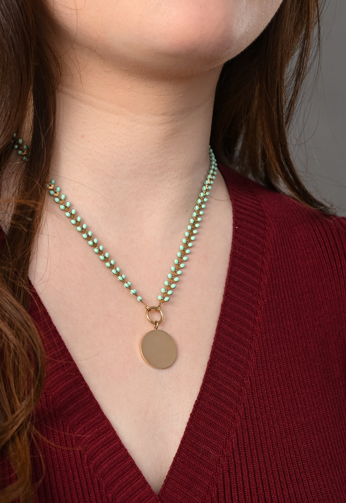 Birth Flower Seeds of Hope Necklace