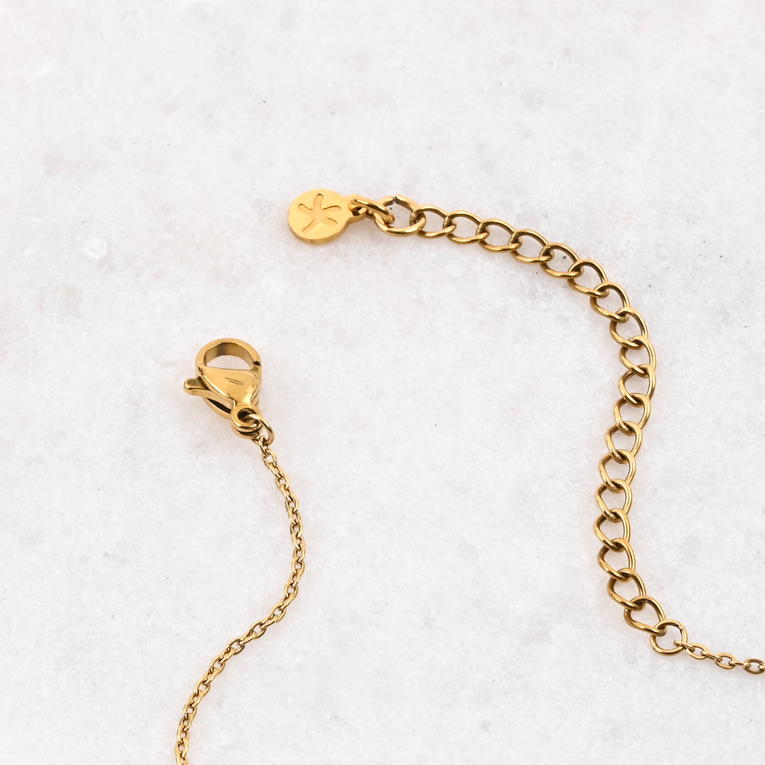 [韓国人気ジュエリー] nff dot heart necklace-navy dot heart bracelet-navy - nff