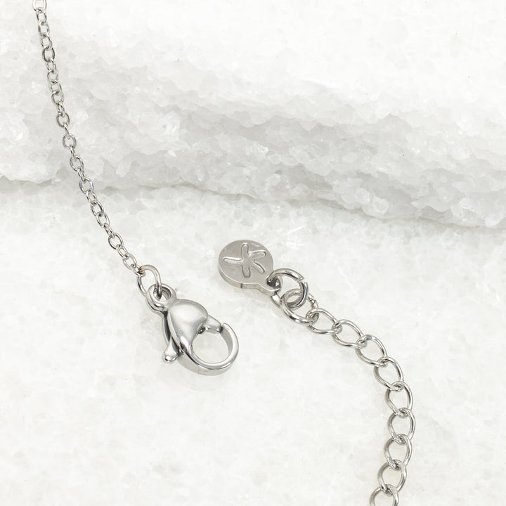 Hope Grows Necklace in Silver & Blue